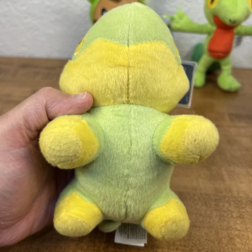 Lot Of‎ Tomy Pokemon Plush Mudkip, Treecko, Turtwig & Chespin